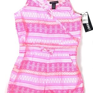 NWT Girls Limited Too Sleeveless Multicolor Romper